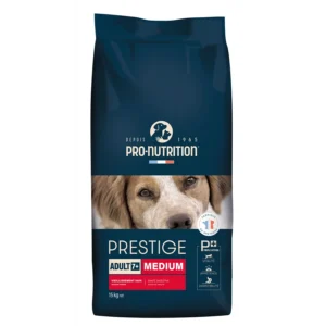Pro-Nutrition Prestige Adult 7+ Medium (15 kg, sertéssel és almával)
